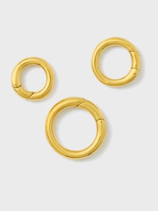 Tuckernuck Jewelry - Tuckernuck Jewelry Multi Charm Clip Pack in Gold One Size Womens For Pendants